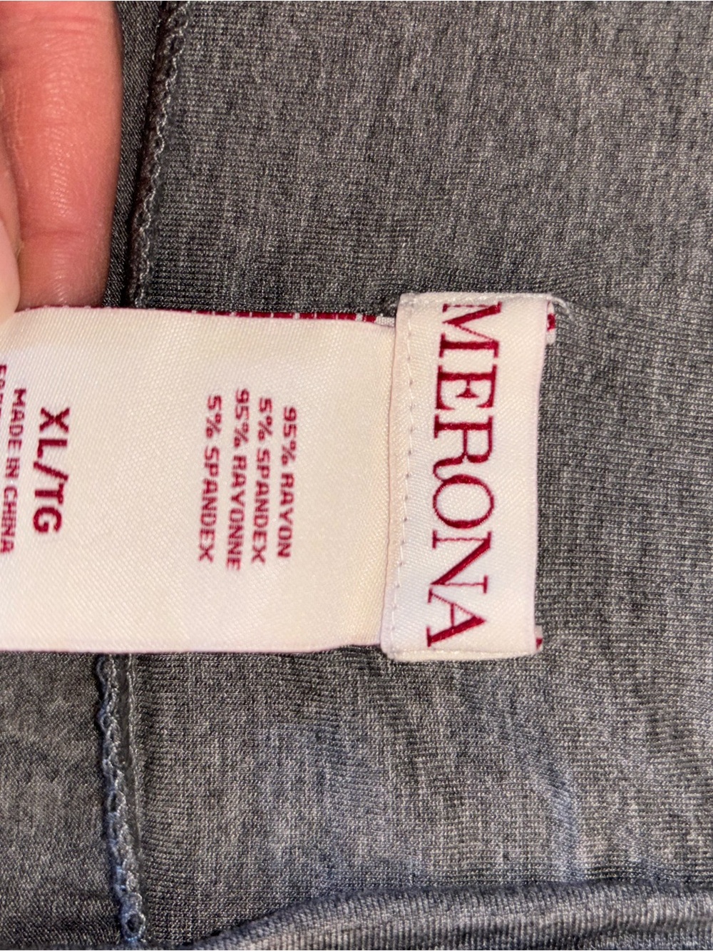 Merona Heather Gray Knit Top